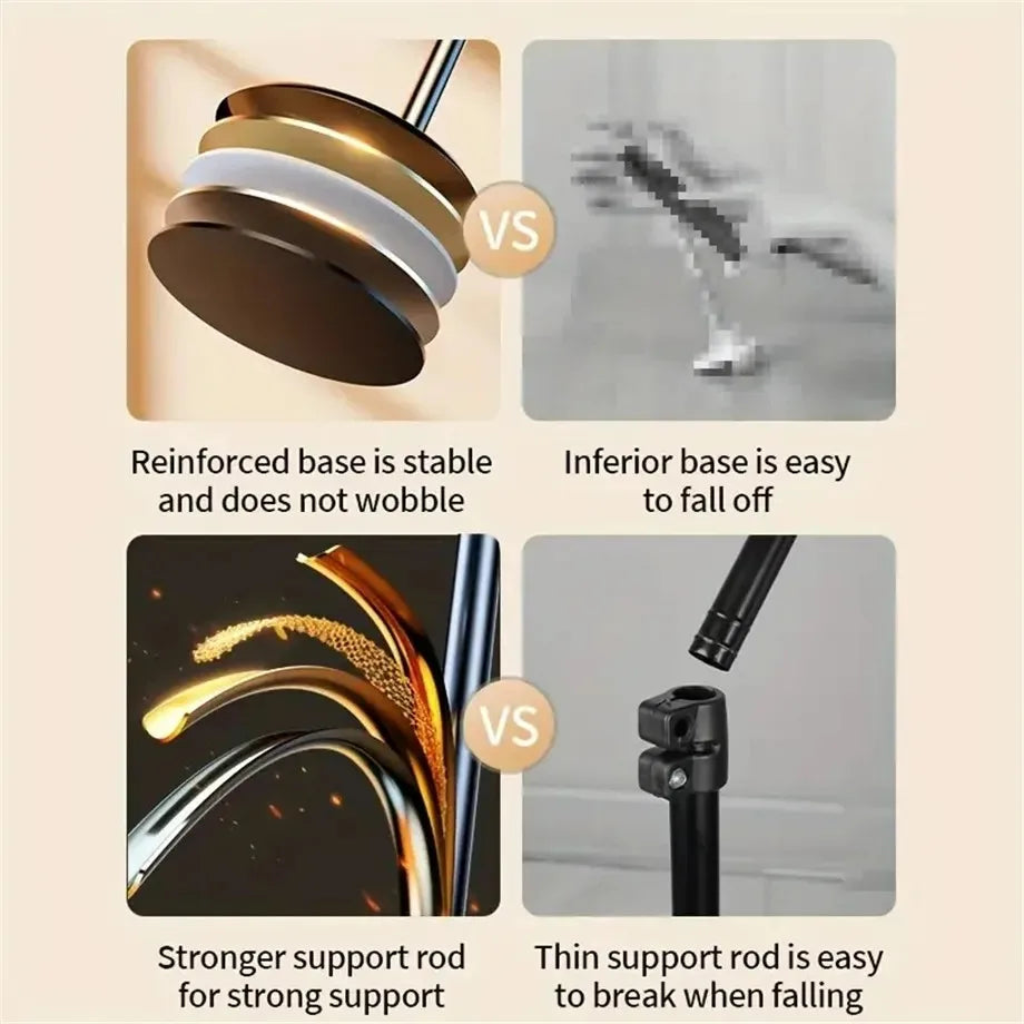 Multifunctional Mobile Phone Bracket Live Broadcast Bracket Adjustable Height Mobile Phone Telescopic Portable Bracket Live