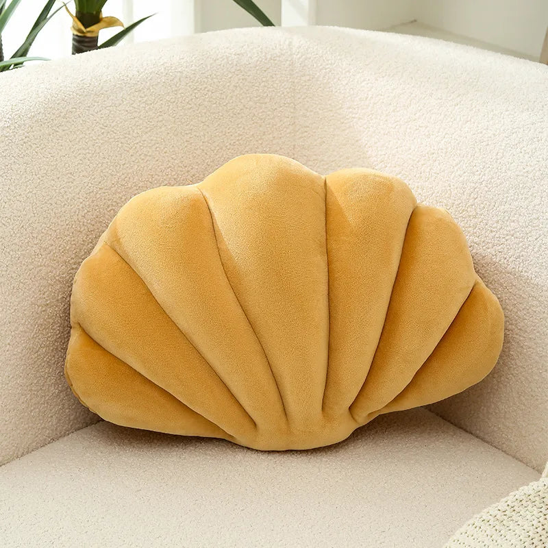 Shell Colorful Shell Plush Pillow,Cute Sofa Home Decoration Pillow,High Quality Creative Throw Pillow, Soft Velvet Cushion