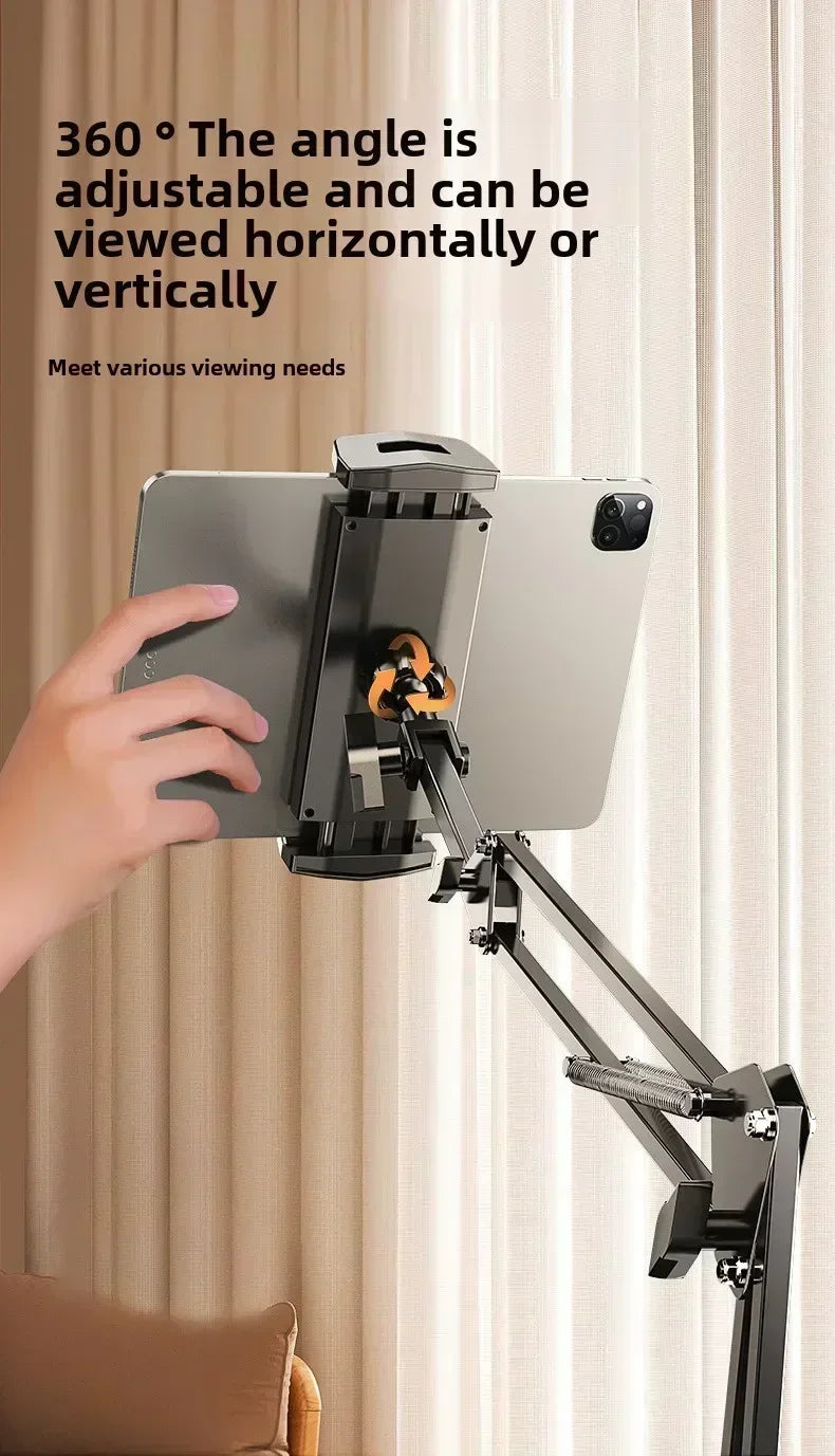 Adjustable Lazy Mobile Phone Stand for Bedside and Desktop Hidden Design Live Broadcast and Video Watching