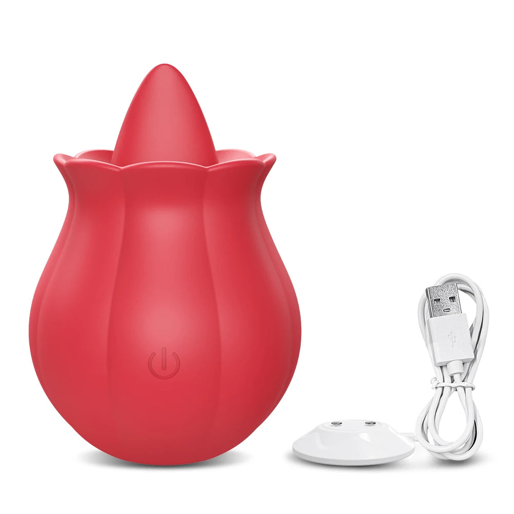 Tongue Licking Clit Vibrator for Women Swing Wiggle Clitoris Nipples Stimulator Female Masturbator Adult Goods Sex Toy for Women