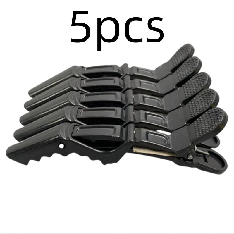 5-30pcs Alligator Hair Clip Plastic Nonslip Hairpin Black Pink Durable Hair Clamp Hairdressing Styling Accessories for Woman Man