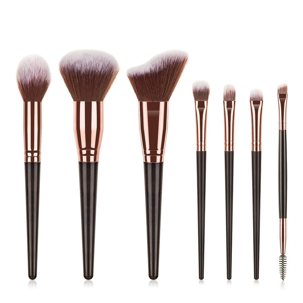 Makeup Brushes Set Face Eyes Make Up Brush Eyelash Eyeshadow Eyebrow Eyeliner Foundation Powder Blush Highlight Lips Brush