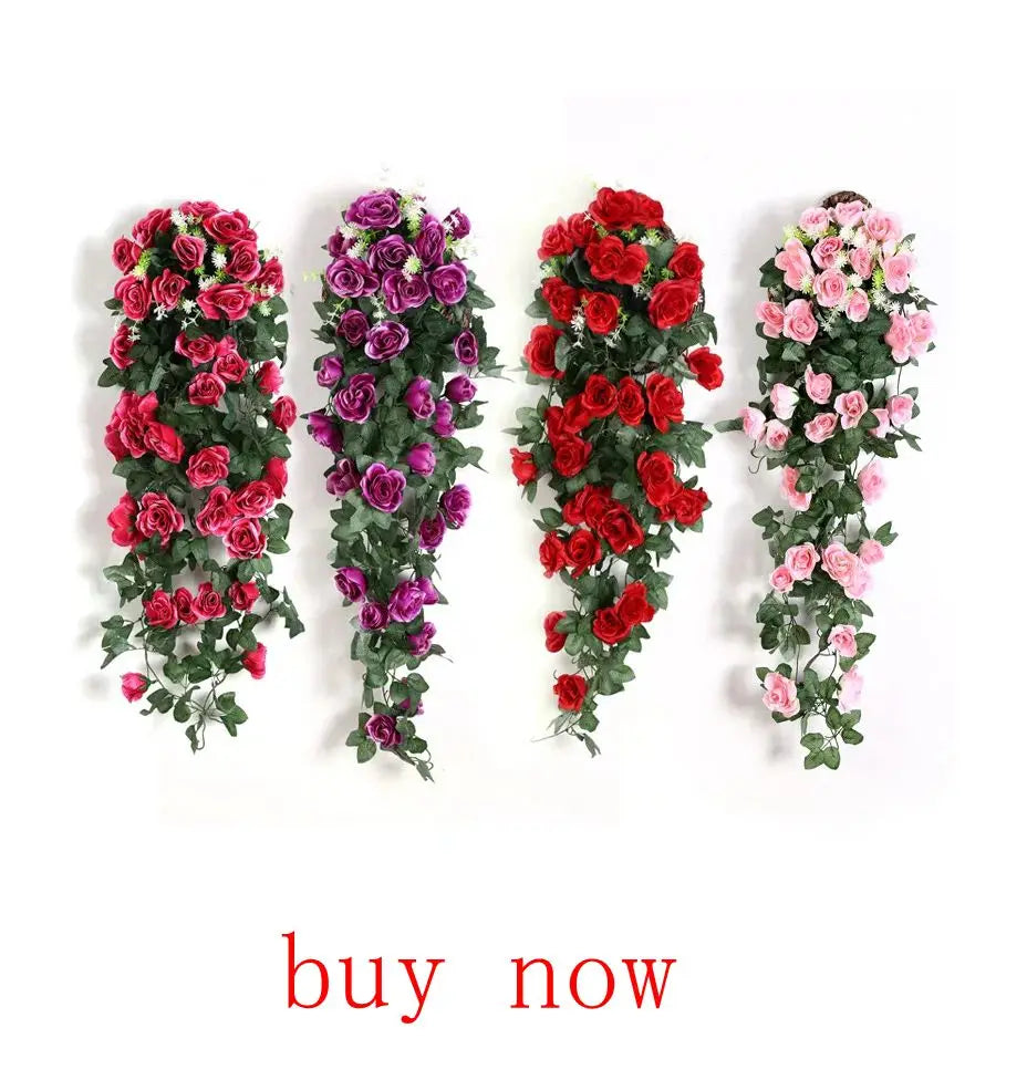 Silk rose Artificial Flowers Wedding Home Garden Decoration bride Bouquet Diy gift Scrapbooking Wreaths wall Photography prop