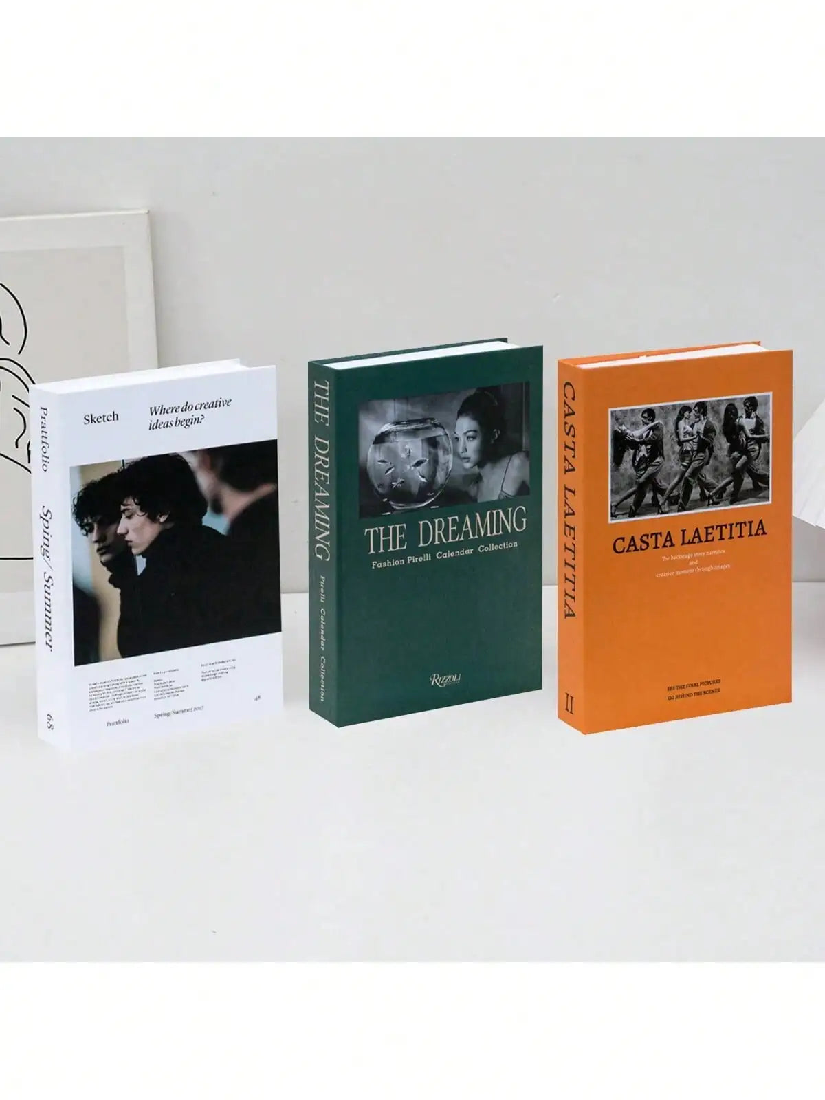 Modern Foldable Fake Book (3counts), City Theme Fake Book, Book Shaped Photo Props, Desktop Ornaments for Home Decor