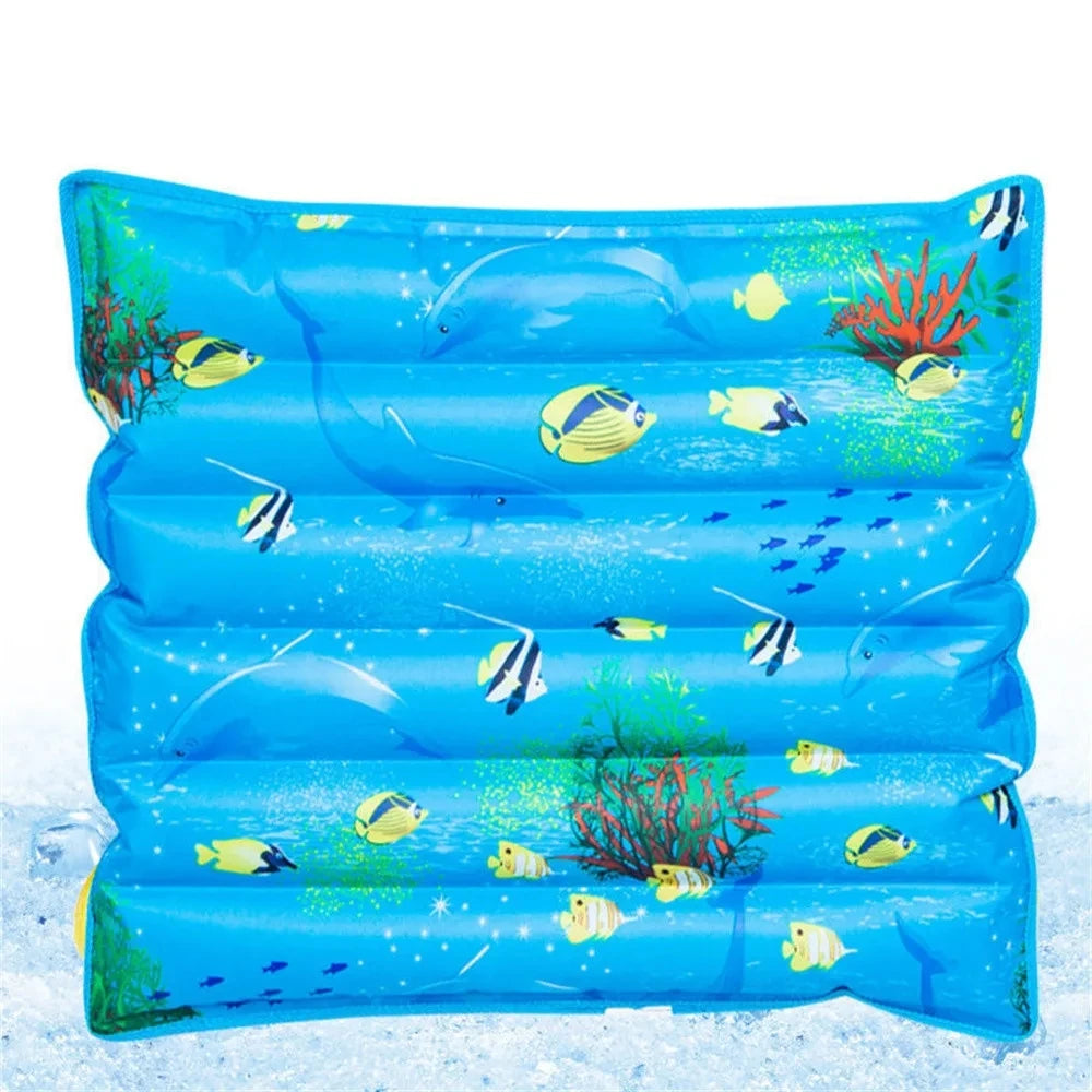 Cooling Mat,Cool Pillow Ice Pillow,Water Cooling Seat Cushion for Office Chair & Car,Soft Summer Ice Water Pad 45*45cm