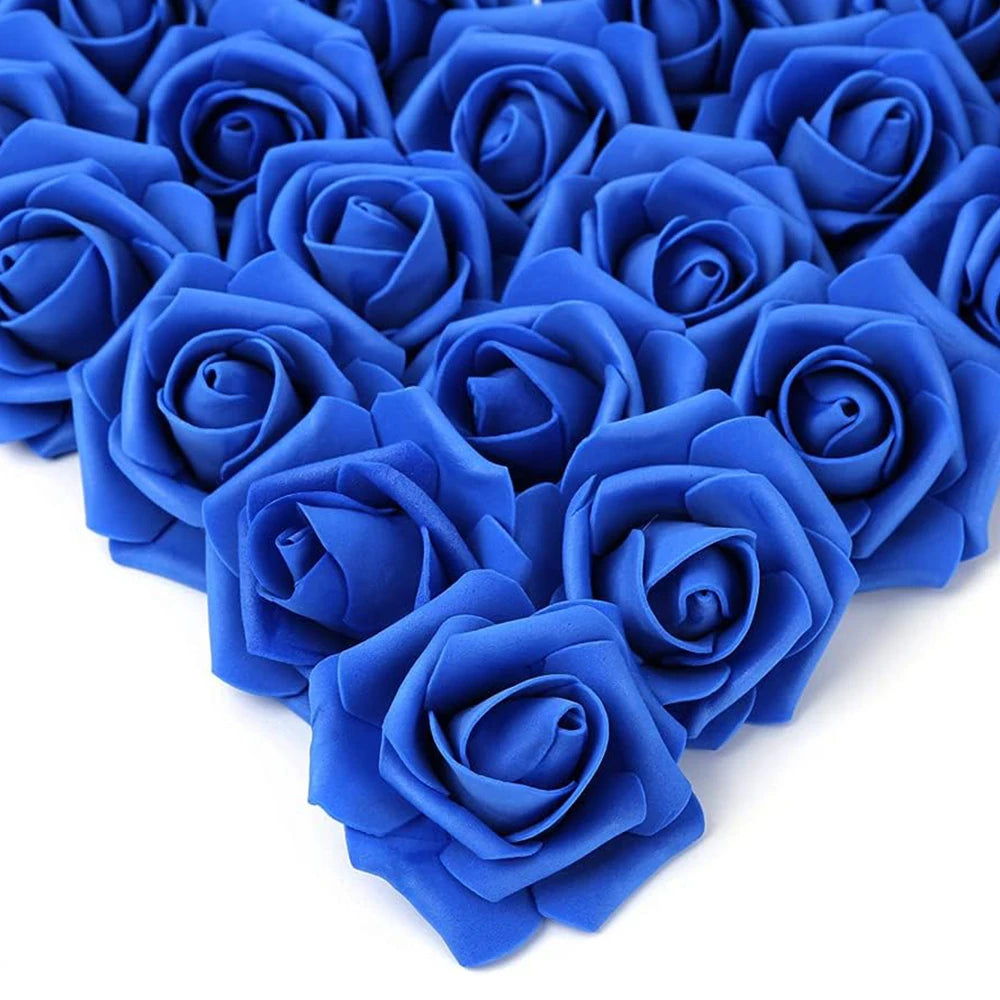 PE Foam Roses Artificial Flowers Wedding Bride Bouquets Festival Decor DIY Gift Wreath Home Table Outdoor Garden Party Hot Sales