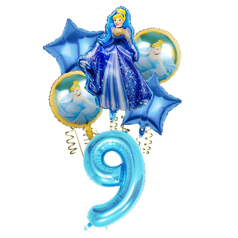 Disney Cinderella Princess Birthday Party Decoration Girls Cinderella Birthday Party Favors Plates Cup Napkins Tablecloth Supply