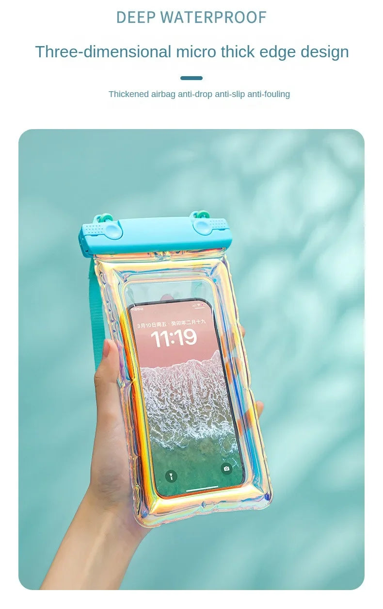 Swimming Bags Waterproof Phone Case for IPhone 15 14 13 12 11 Pro Max X Xiaomi 13 Samsung S23 Universal Waterproof Bag