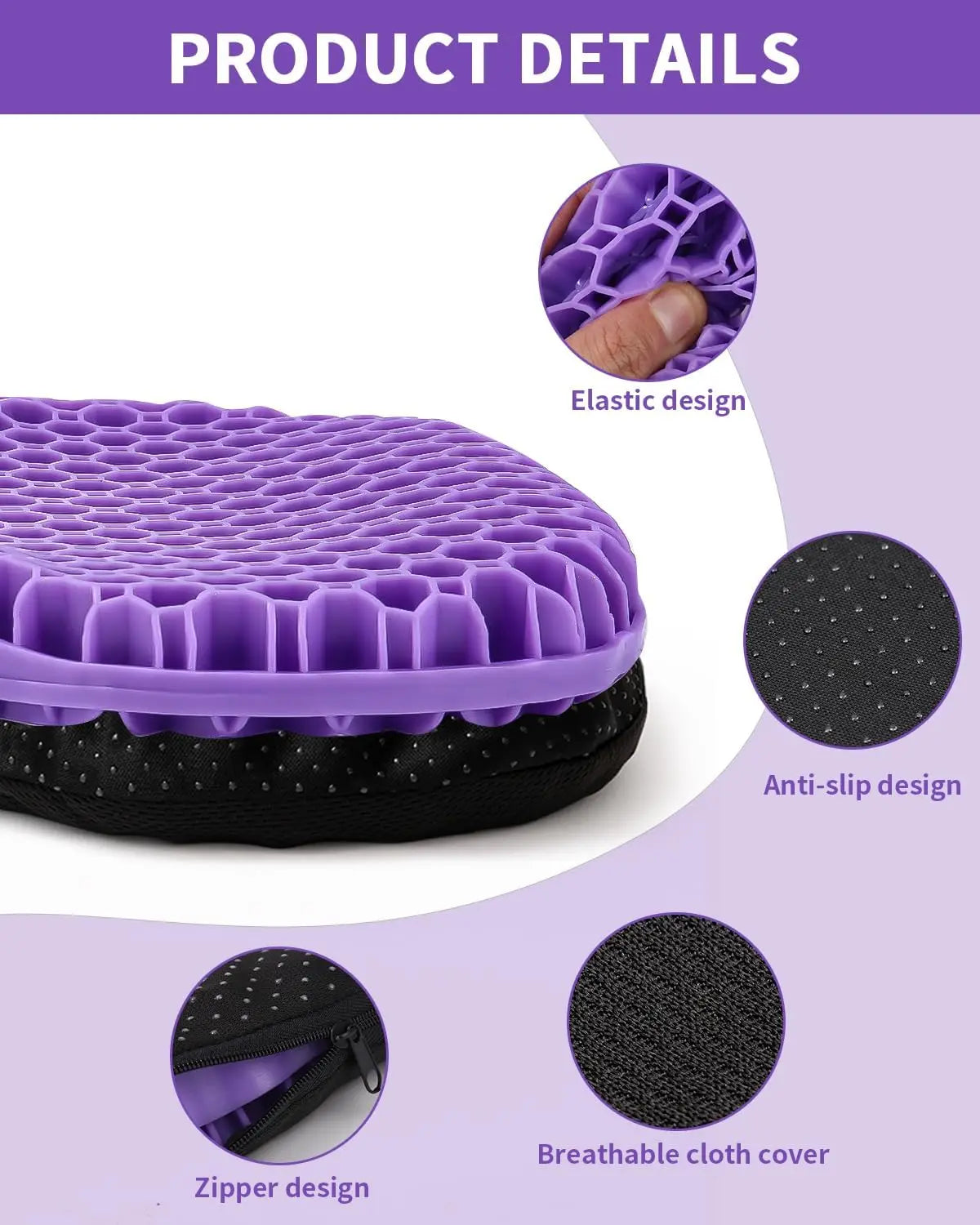 Cushion honeycomb gel summer sitting seat cushion office car seat cushion summer breathable cold pad,suitable for cars