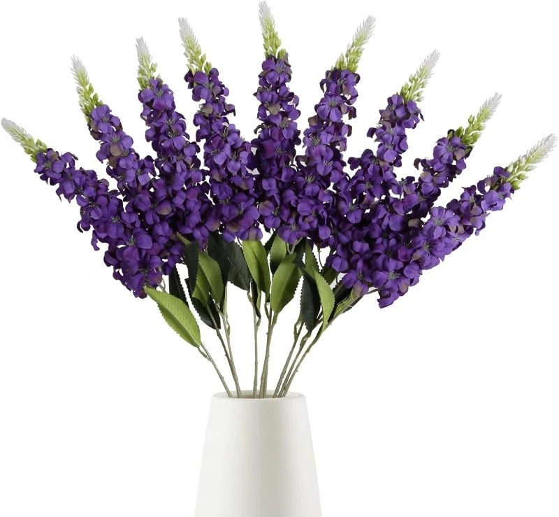 Artificial Flowers Shyacinth Rattan Home Living Room Wedding Celebration Outdoor Garden Wall Birthday Gift Box Decor Accessories