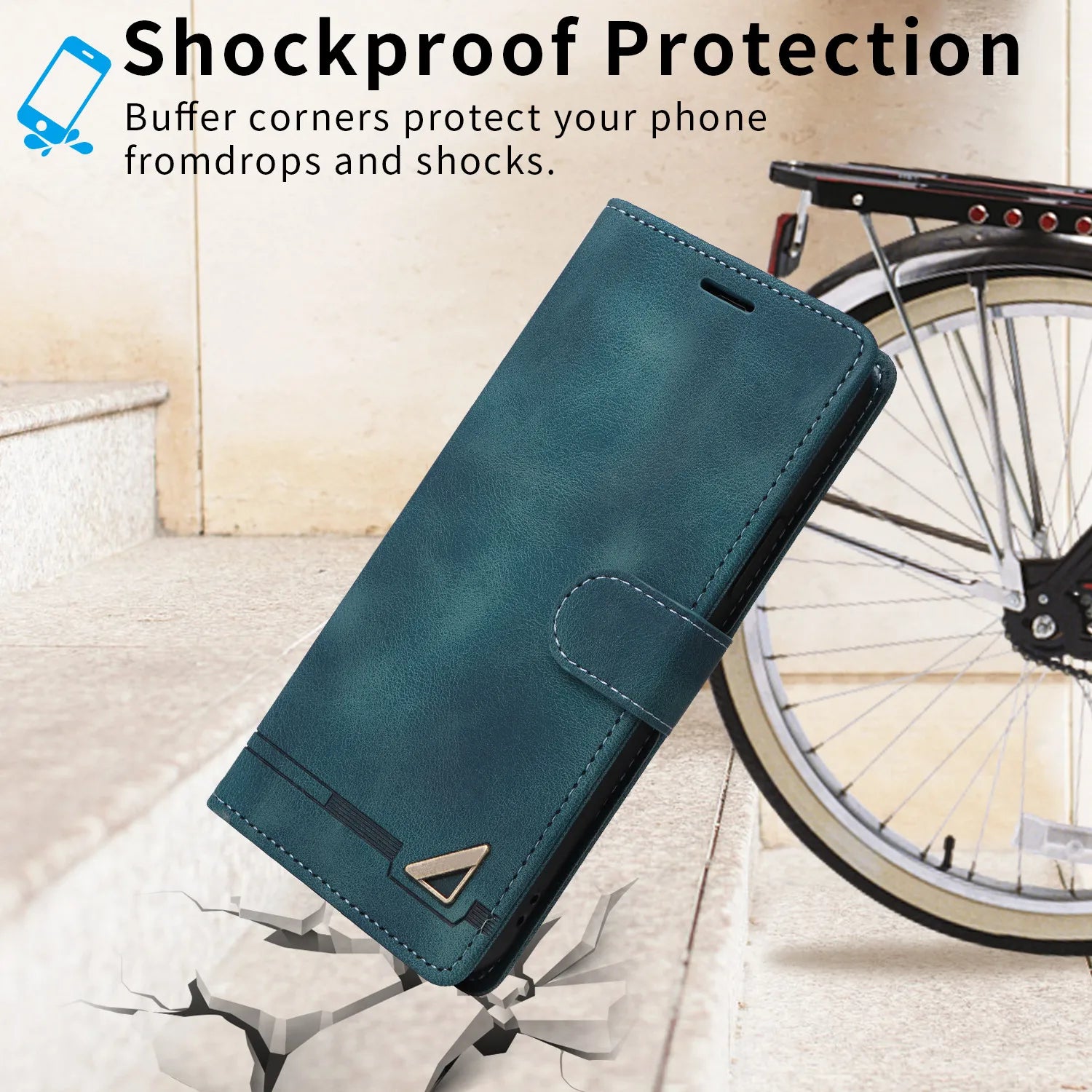 Business Leather Flip Phone Case For iPhone Air 17 16 Pro 15 14 Plus 13 Pro Max 11 12 XR X XS Max Luxury Wallet Bracket Cover