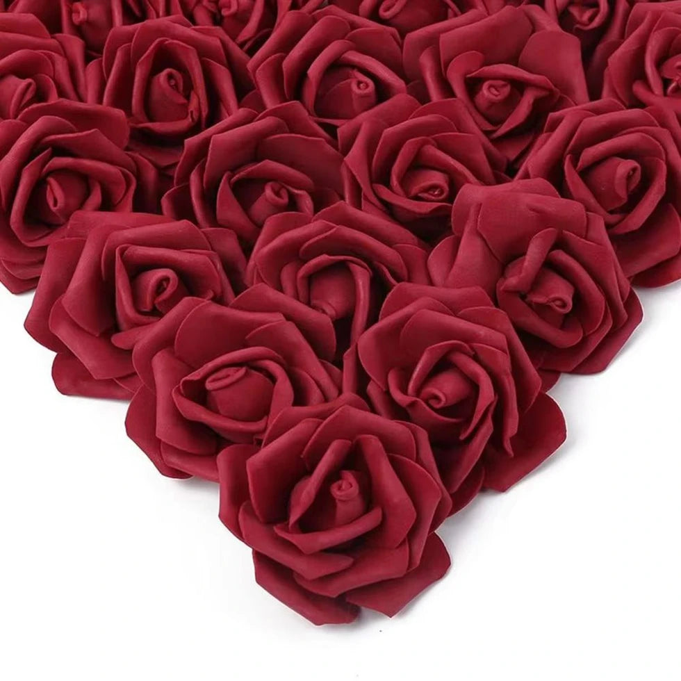 PE Foam Roses Artificial Flowers Wedding Bride Bouquets Festival Decor DIY Gift Wreath Home Table Outdoor Garden Party Hot Sales