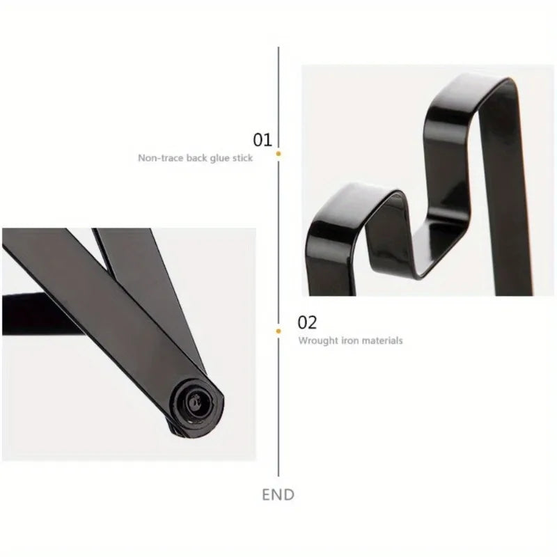 Foldable Garbage Bag Hanging Rack Kitchen Rubbish Holder Cupboard Over Door Storage Shelf Kitchen Cabinet Trash Bag Holder