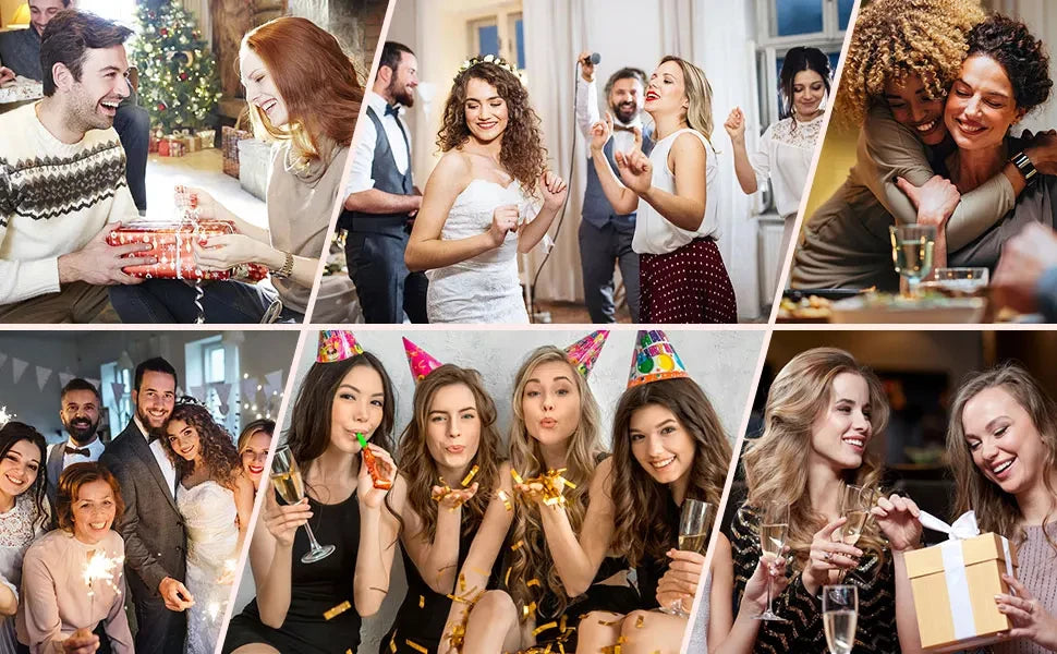 5 in 1 Hair Curlers Set with Curling Brush, 0.35”-1.25” Hair Curler Wand for Hairstyle and Heat Resistant Gloves and Hair Clip