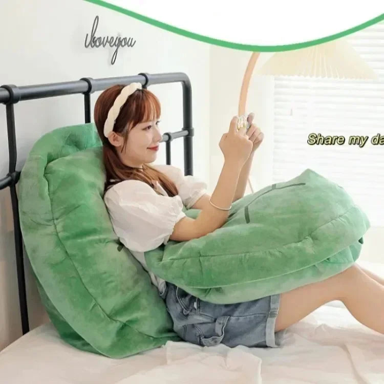 Wearable Turtle Shell Pillow Creative Soft Tortoise Back Pillow Plush Body Giant Cushion Adult Dress Up Gift Bedroom Decoration