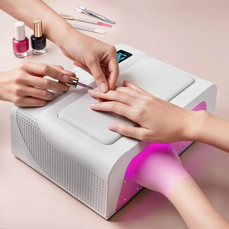 Professional for Two Hands Curing Nail Dryer Manicure Machine Pedicure Light Nail UV LED Lamp