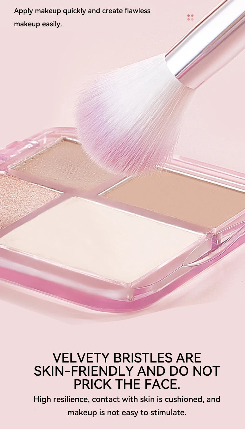 Life Girls Makeup Brush Set,Powder brush, eyeshadow brush, detail brush,Beginner's full set of brushes,