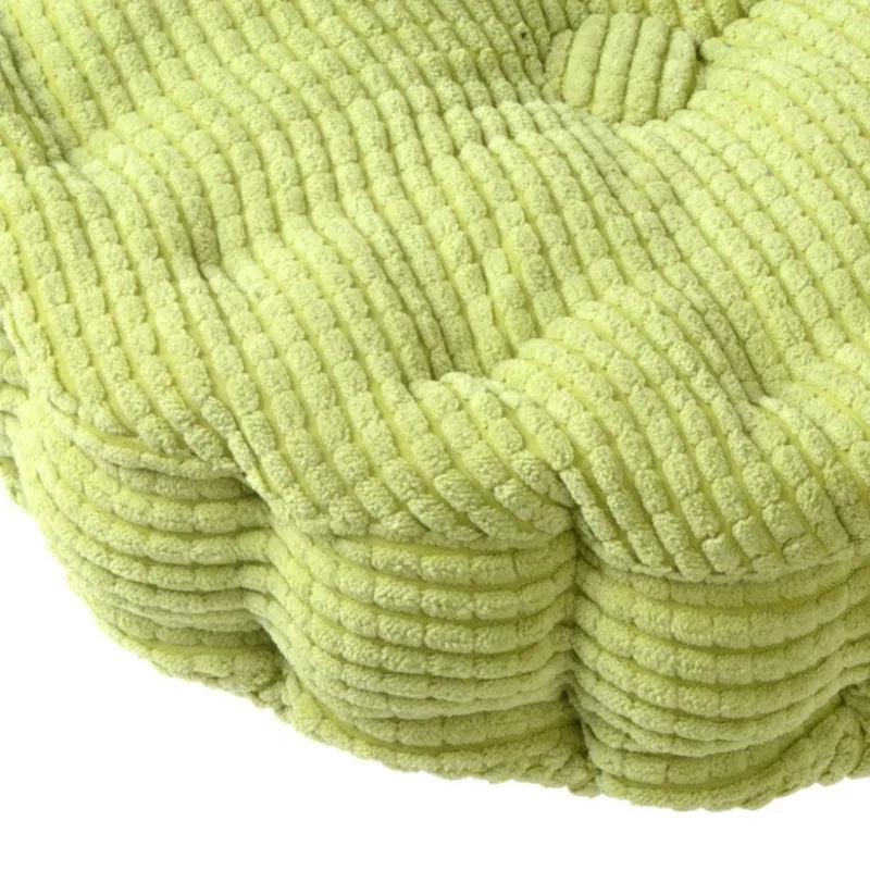 Floor Pillow Cushion Square Round Tatami Large Meditation Chair Cushions Thick Square Seat Pad Velvet Tufted Seating Pouf 방석