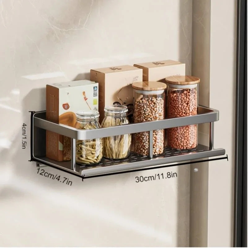 Kitchen Multifunctional Storage Rack Kitchen Table Items Organizer Shelf Cooking Items Wall Mounted Rack Kitchen Accessories