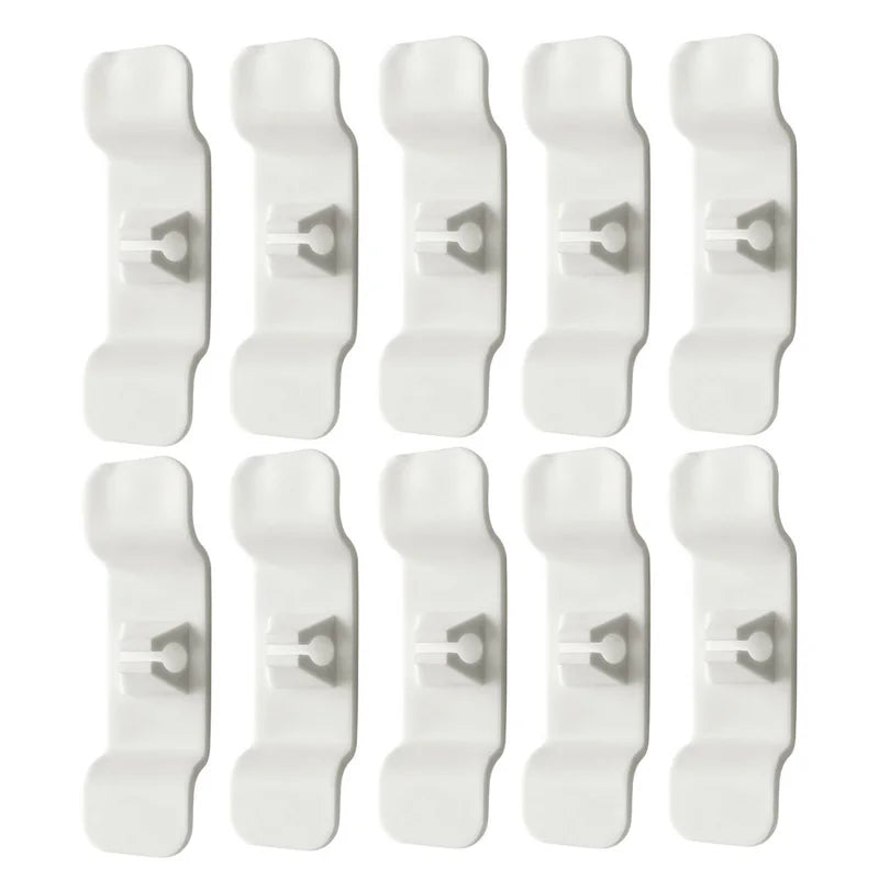 1/5/10pcs Cord Winder Cable Management Clip Cable Holder Keeper Organizer For Air Fryer Coffee Machine Kitchen Appliances