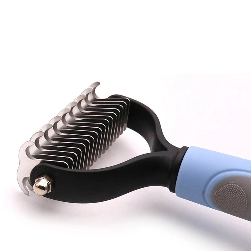 Stainless Pet Deshedding Brush Dog Hair Remover Pet Fur Knot Cutter Puppy Cat Comb Brushes Dogs Grooming Shedding Supplies