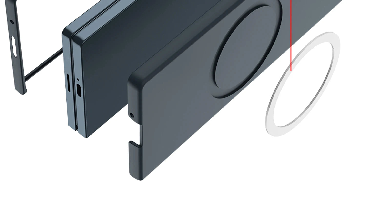 Magnetic Wireless Charging Phone Case For Samsung Galaxy Z Fold 7 6 5 Ultra-thin With Glass Film Z Fold7 Fold6 Protective Cover