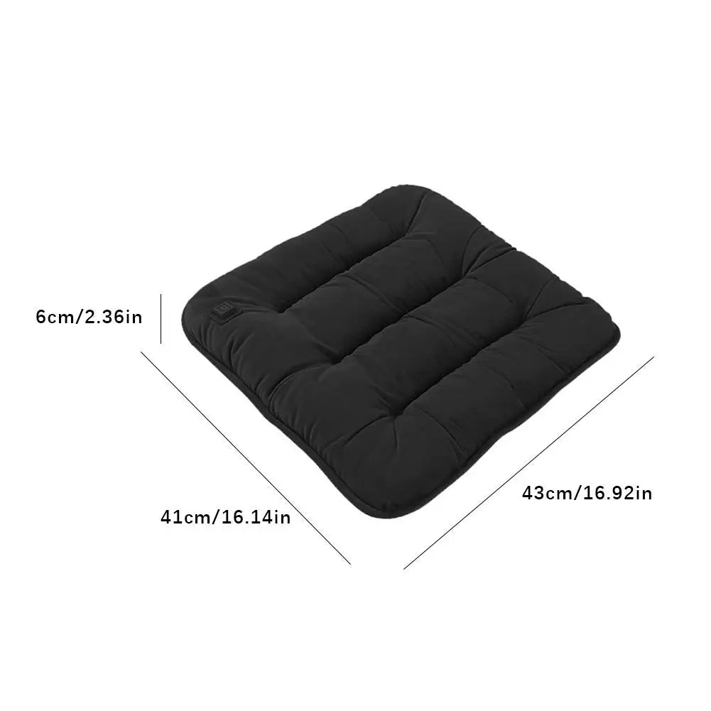 Car Heated Seat Cushion Car & Home Use Heated Seat Cushion USB Electric Heating Car Seat Cushion Multi-Scene Heating Pad New