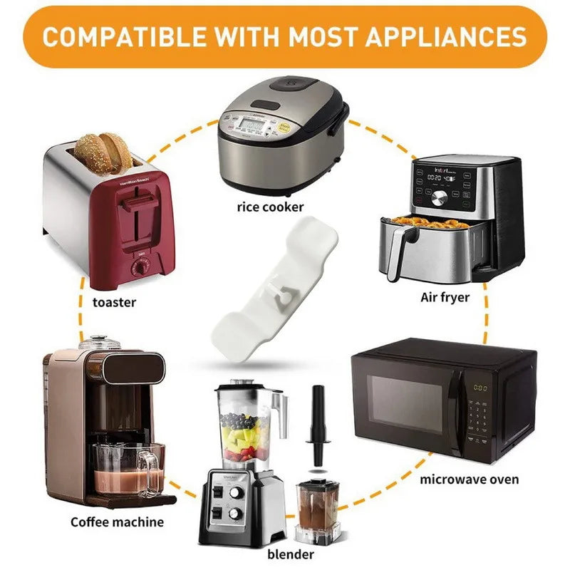 1/5/10pcs Cord Winder Cable Management Clip Cable Holder Keeper Organizer For Air Fryer Coffee Machine Kitchen Appliances