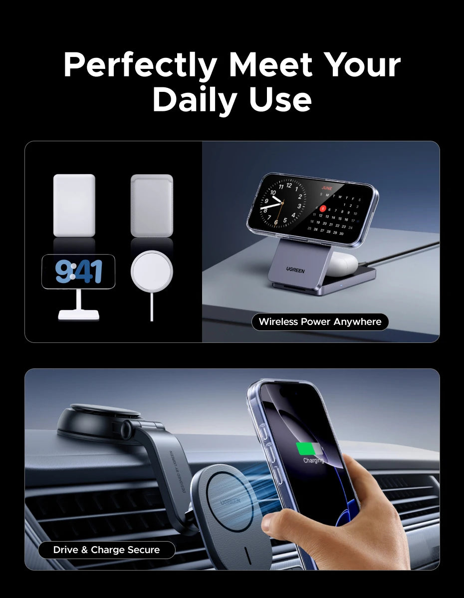 UGREEN Magnetic Case for iPhone 17 Pro Cases Shockproof Cover for iPhone 17 16 15 14 Pro Air 17pro max for Magsafe Macsafe Case