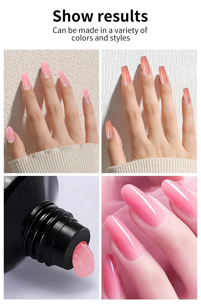 Gel Nail Polish Kit With UV Nail Lamp Electric Nail Drill Machine Soak OFF Gel Nail Kit Base&Top Coat Gel Polish Nail Tools Set