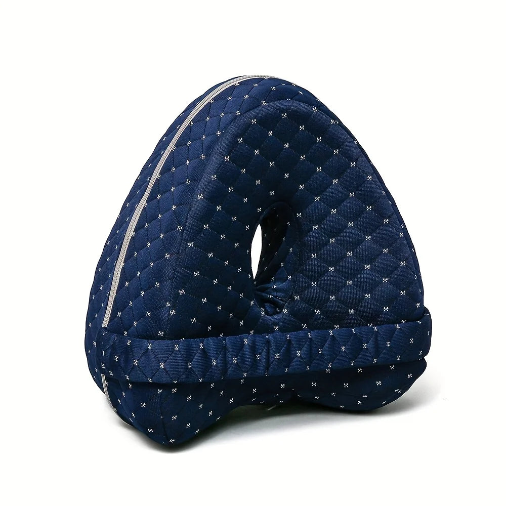 Memory Foam Leg Knee Foam Support Pillow Side Sleeper Sciatica Orthopedic Sciatica Back Hip Relief Pillow For Bed Sofa