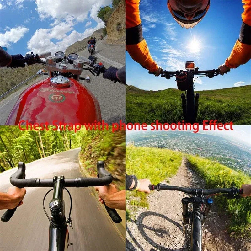 Hands Free Adjustable Chest Phone Strap Universal Harness Strap for IPhone 16 15 Samsung Telephone Wearable Neck Lanyard Stand