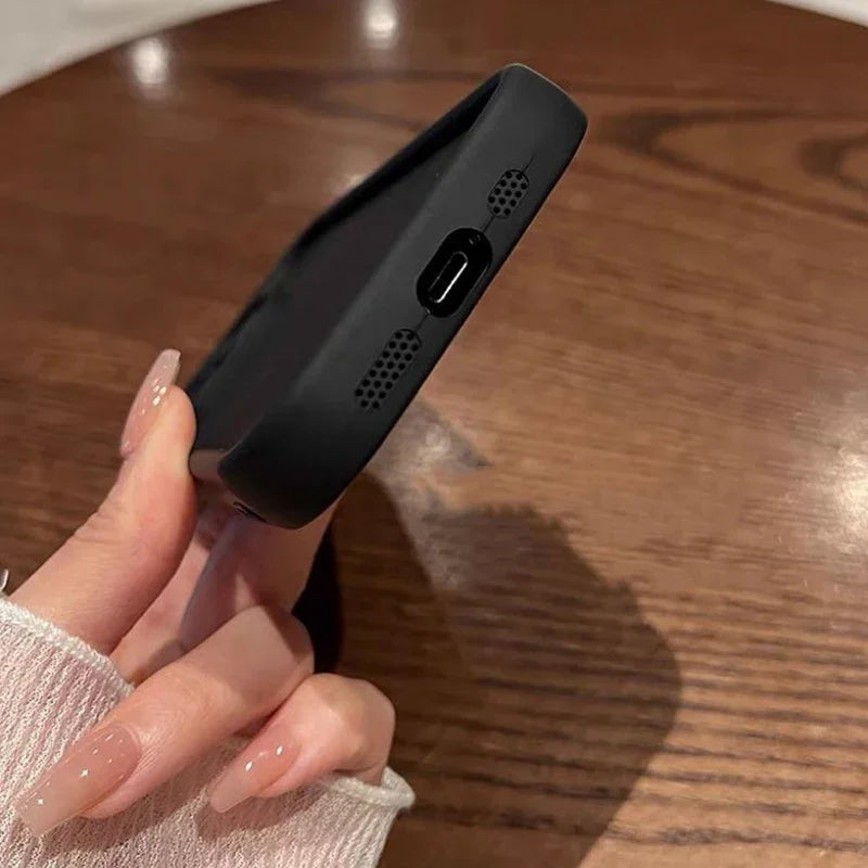 Luxury Candy Color Silicone Case For iPhone 11 13 12 14 15 16 17 Pro Max 15 Pro XS XR XS Max 7 8 PLUS 16E SE Shockproof Cover