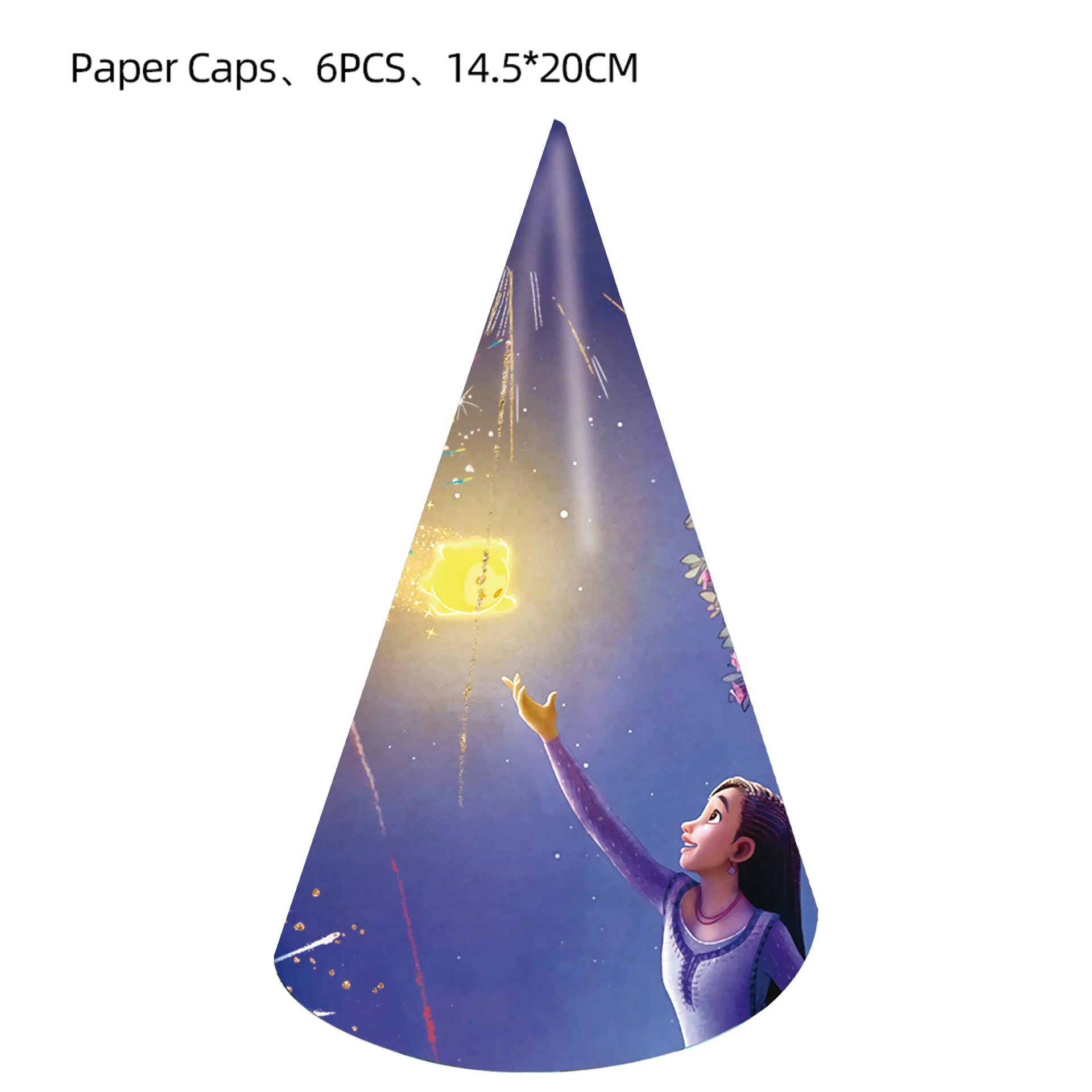 Cartoon Wish Birthday Party Decorations Asha Goat Balloons Disposable Tableware Plate Straw Napkin Princess Baby Shower Supplies