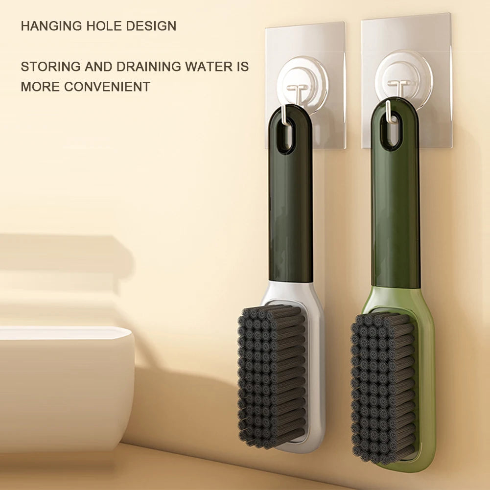 2Pcs Shoe Cleaning Brush Plastic Clothes Scrubbing Household Multi-functional Cleaning Tool Commercial Washing Brush Accessories