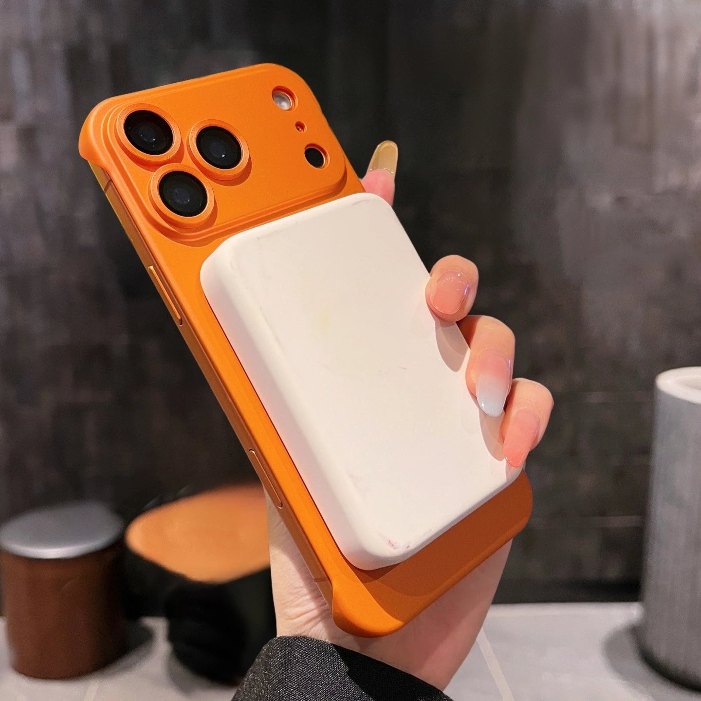 Ultra Thin PC Magsafe Case for iPhone 17 11 12 13 14 15 16 Pro Max Plus iPhone Air Frameless Shockproof Camera Protector Cover