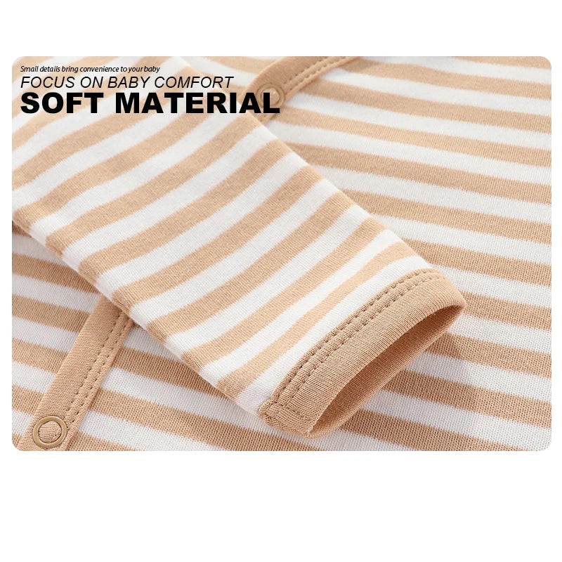 3PCS/Set Autumn Unisex Baby Rompers Cotton Soft Newborn Boy Girl Jumpsuit 2023 Infant Winter Onesies Clothes