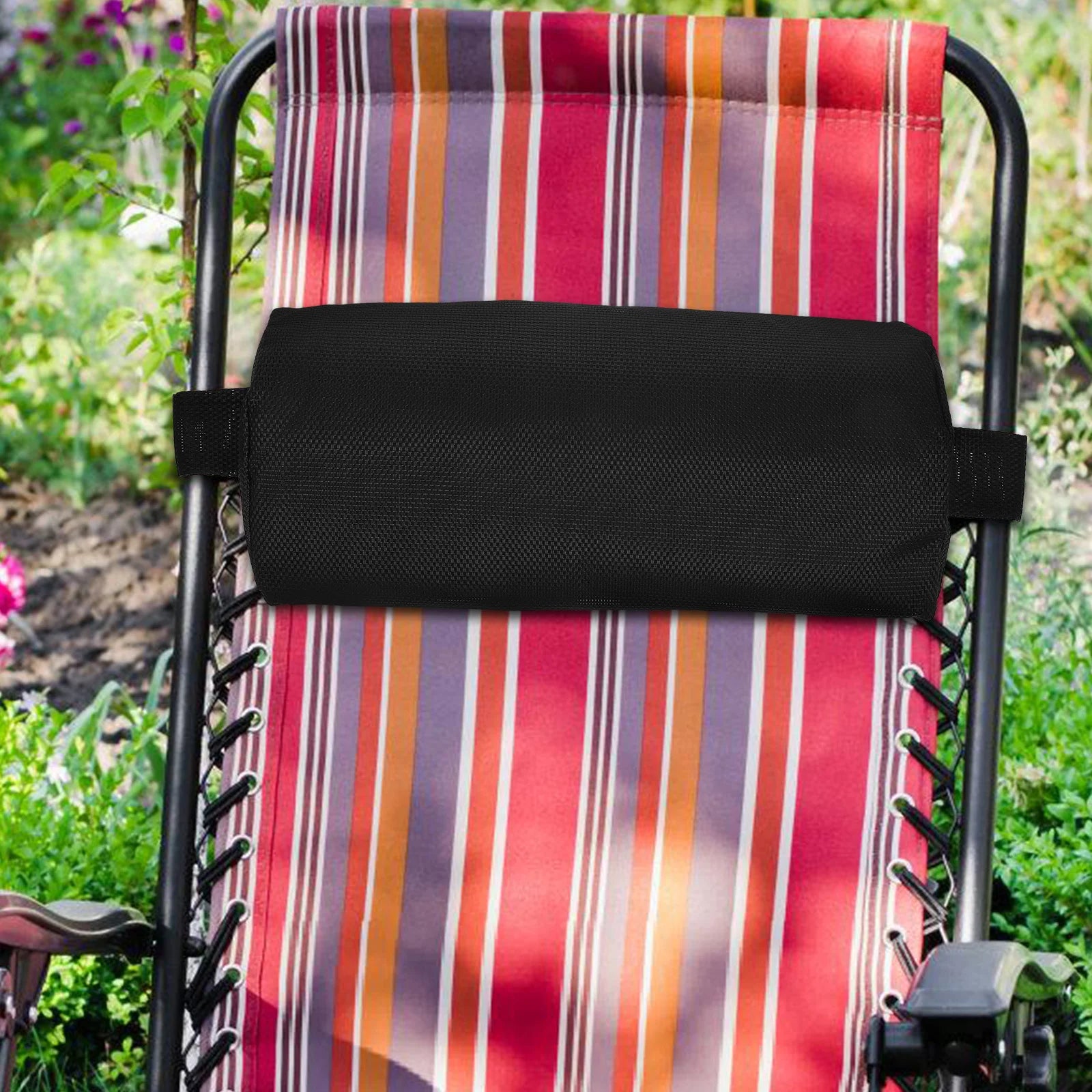 Beach Pillow Comfortable Headrest For Lounge Deck Chair Soft Cushion Support Office Head Pillow Reusable Chair Headrest