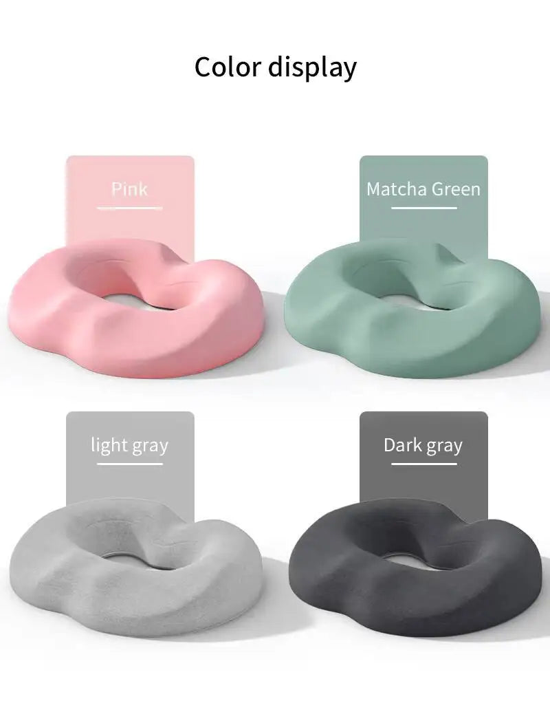 Breathable Comfortable Office Chair Memory Foam Seat Non Slip Orthopedic Prostate Cushion for Tailbone Sciaticaback Pain Relief