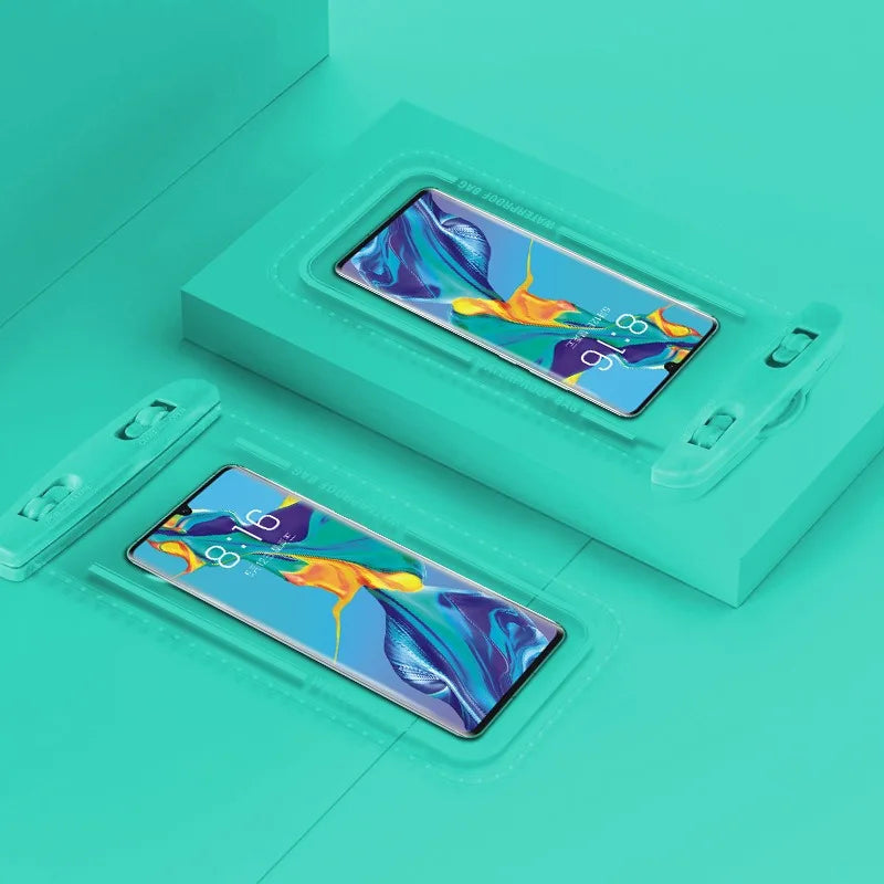 IPX8 30m Waterproof Phone Bag Pouch Case For Apple iPhone Xiaomi Samsung Swimming Diving Clear Armband Touchable Lanyard