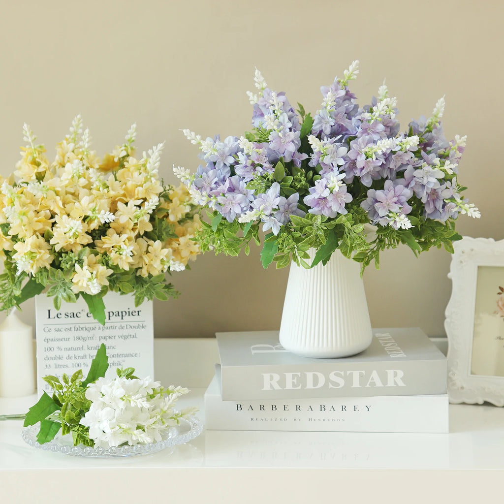 Silk Yucca Gloriosa Artificial Flowers Wedding Home Christmas Decorations Wreath Bridal Bouquet Table Simple Dainty Arrangements