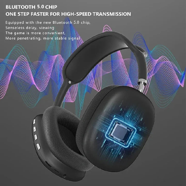 RichRipple P9 Air Max Wireless Bluetooth Headphones Sports Gaming Noise Reduction Earphone