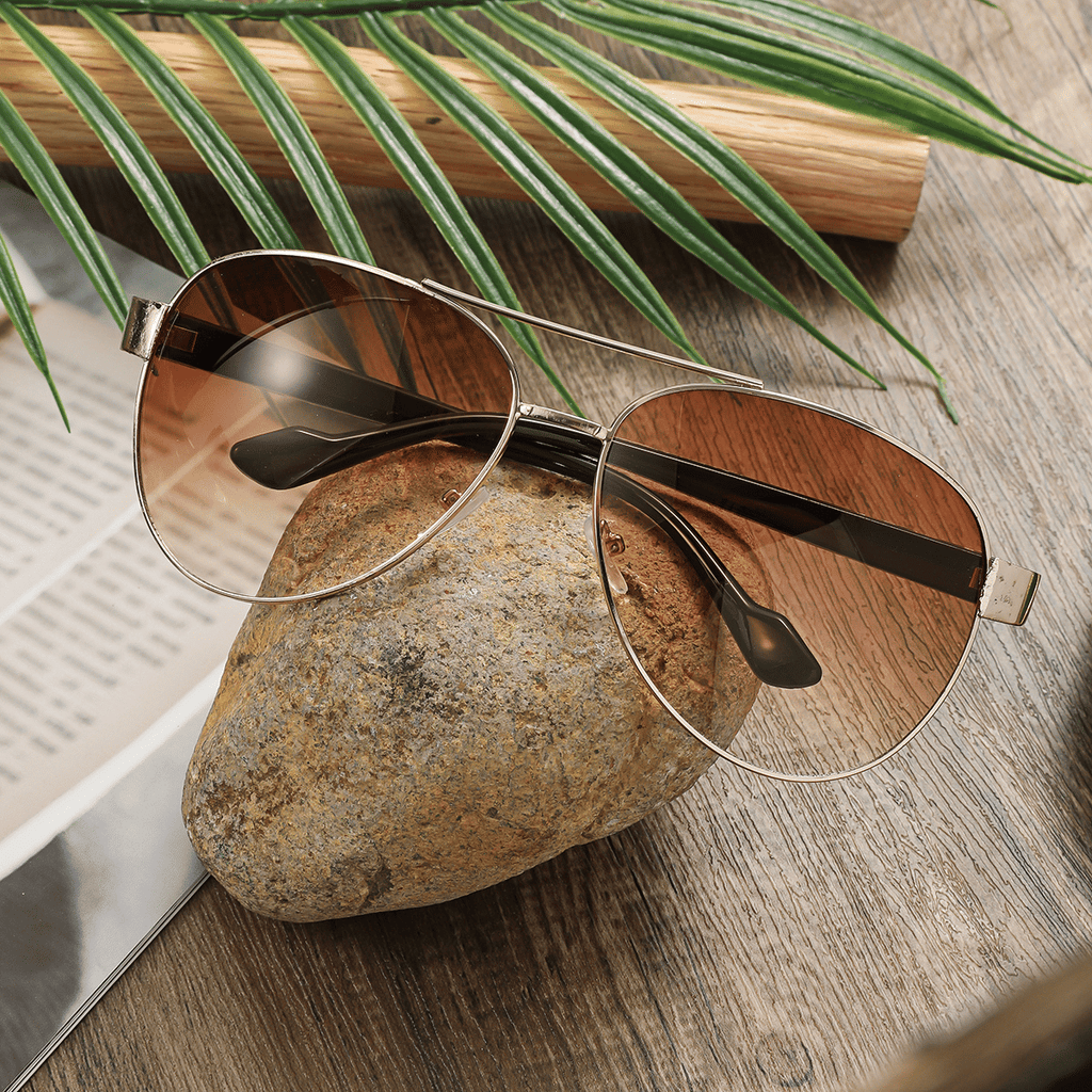 Men's Luxury 3-Piece Gift Set: Sunglasses, Leather Belt, Wallet, Perfume