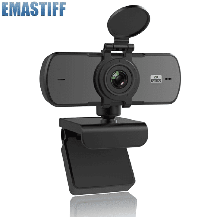 Full HD 1080P/2K USB Webcam with Built-in Microphone for PC Mac Laptop Desktop Streaming