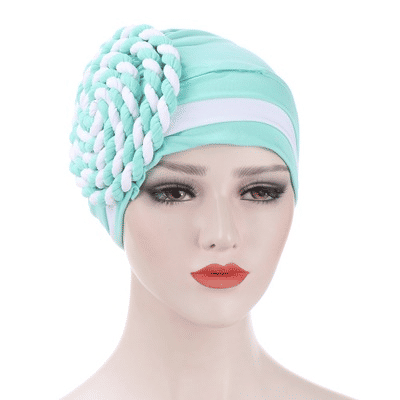 Elegant Women's Stretch Turban Headwrap, Soft Bonnet Headscarf for Daily Wear