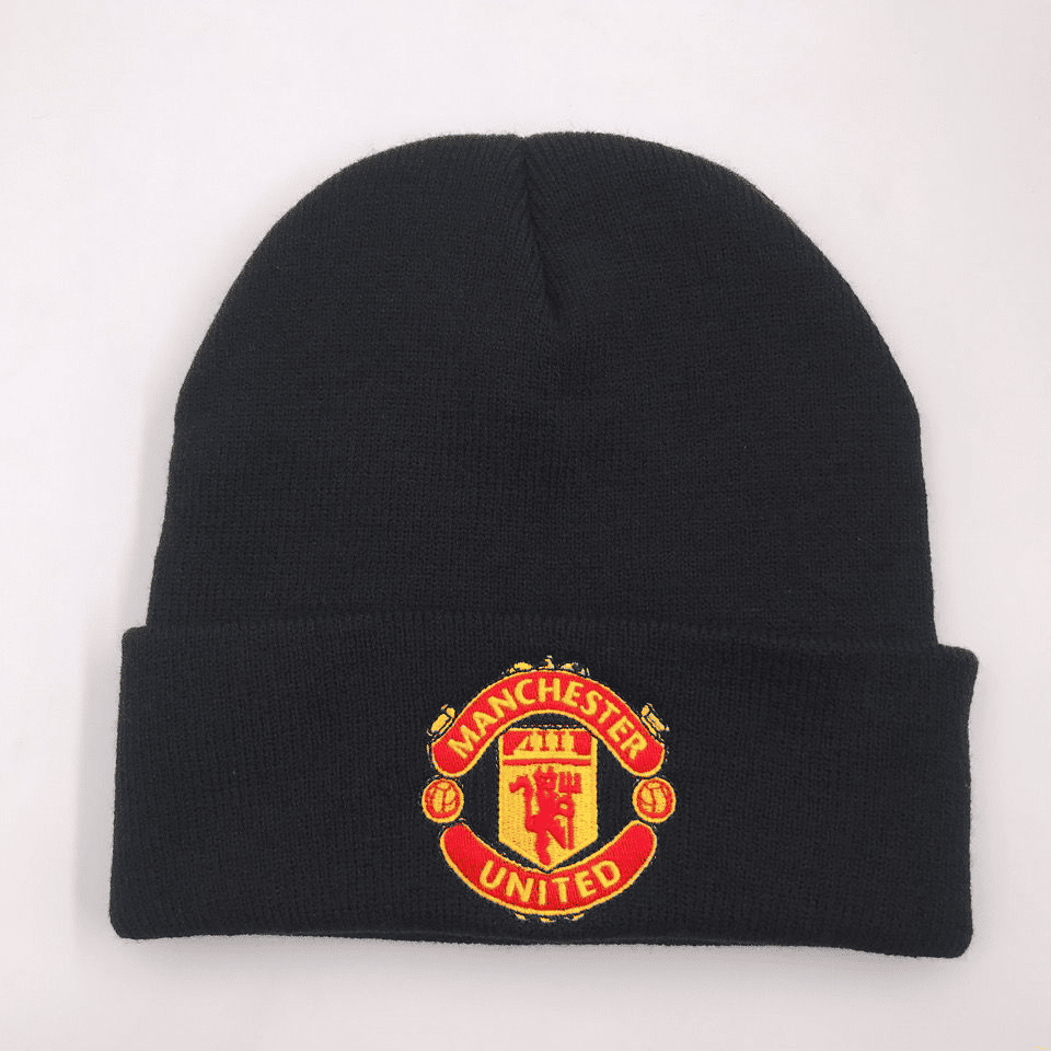 Manchester United C. Ronaldo Fan Embroidered Knitted Wool Beanie Winter Hat