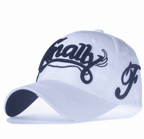 100% Cotton Snapback Baseball Cap Adjustable Embroidered Letter Design