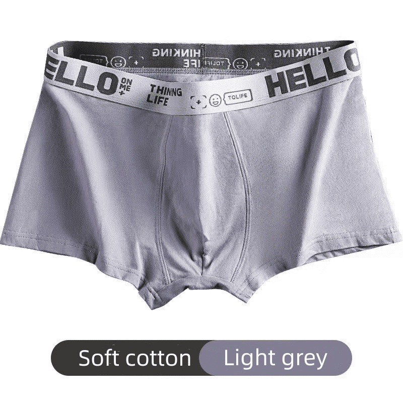 4-Pack Men's Cotton Graphene Boxer Briefs - Bacteriostat Youth Performance Underwear