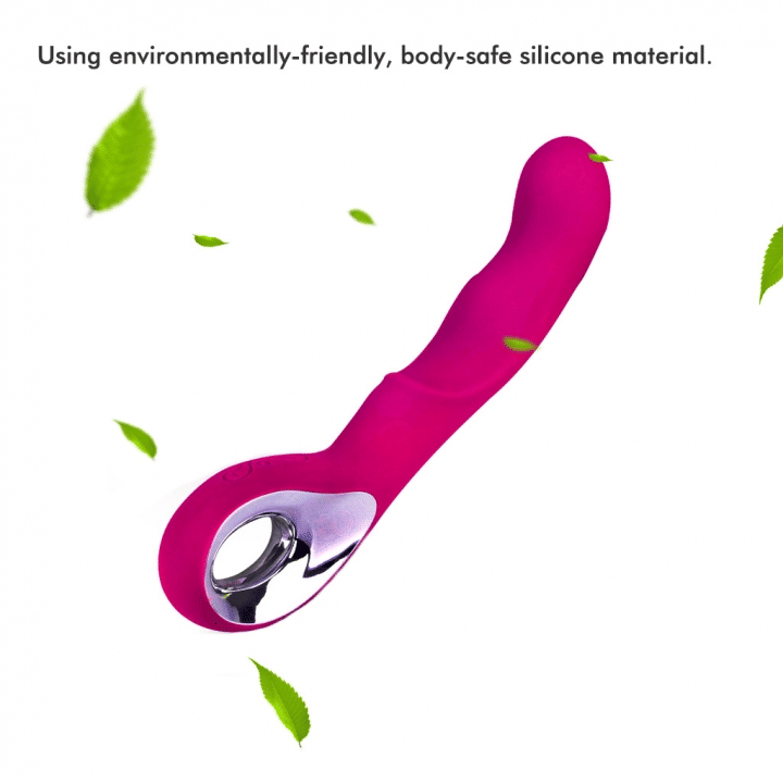 RUNSONE USB Rechargeable G-Spot Vibrator Wand - 10 Frequencies for Women