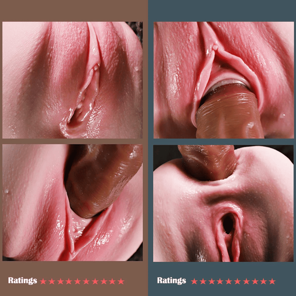 Realistic 3D Lifelike Vagina Ass Male Masturbator Cup Stroker Pocket Love Doll